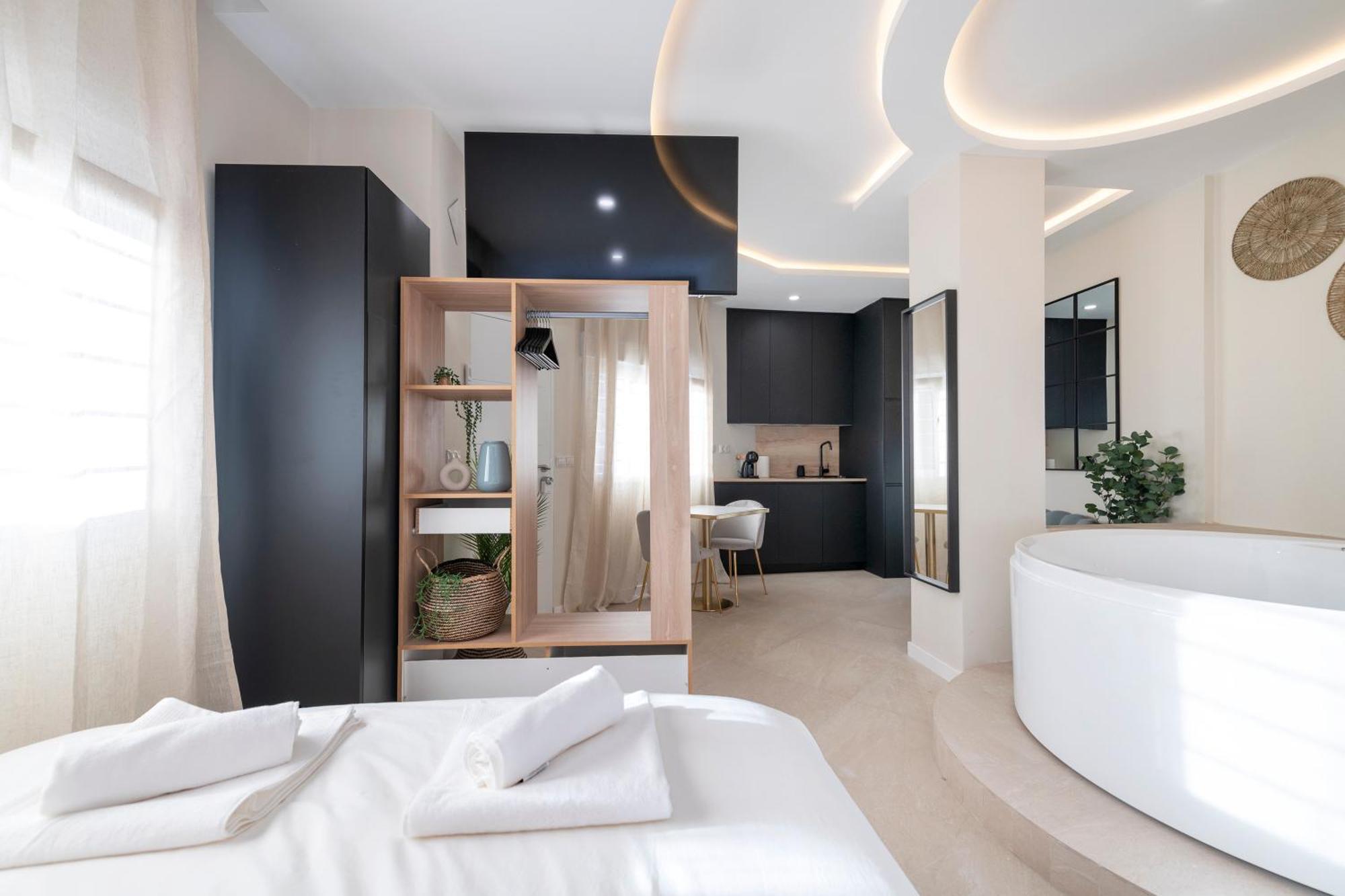 شقة Malaga Boutique V.V Luxury Jacuzzy المظهر الخارجي الصورة